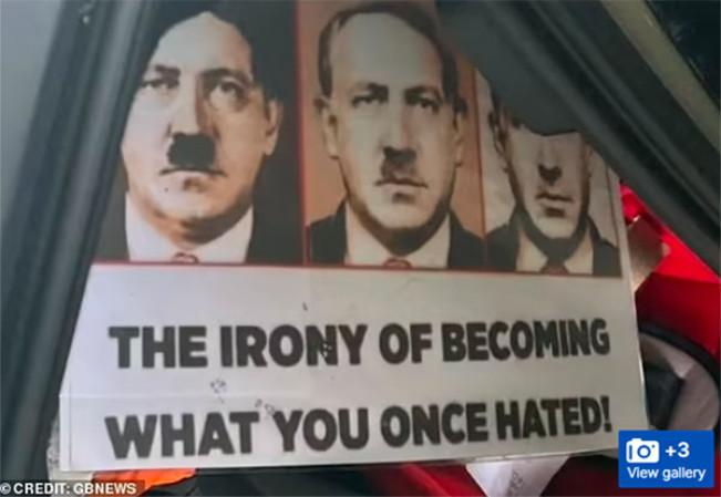 Polisi Ini Dipecat setelah Unggah PM Israel Netanyahu Berubah Jadi Hitler